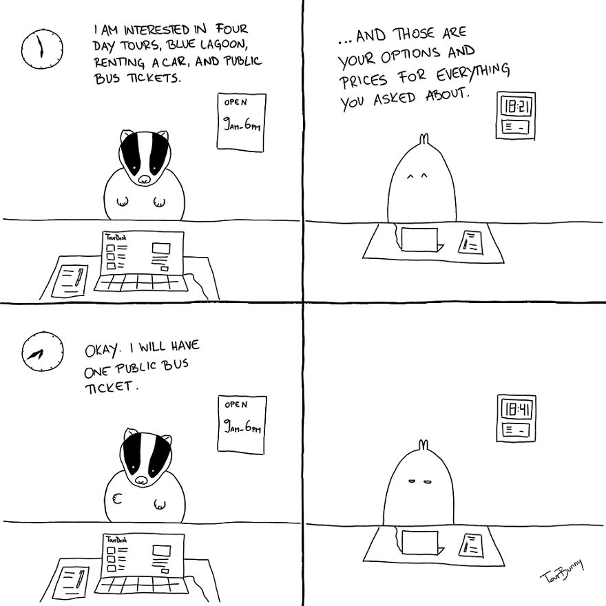 The Tourbunny - 15 Relatable Comics About Encounters With Horrible Tourists