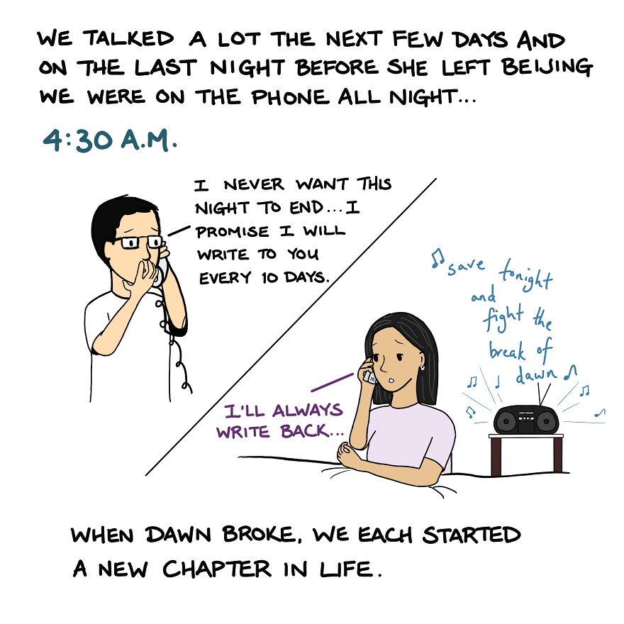I Illustrated The 15-Year-Long Period Of My Life When I Met, Fell In Love With, And Married The Love Of My Life I Illustrated The 15-Year-Long Period Of My Life When I Met, Fell In Love With, And Married The Love Of My Life