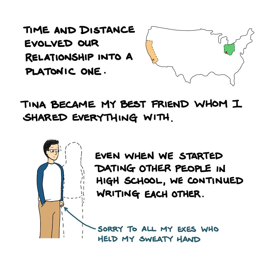 I Illustrated The 15-Year-Long Period Of My Life When I Met, Fell In Love With, And Married The Love Of My Life