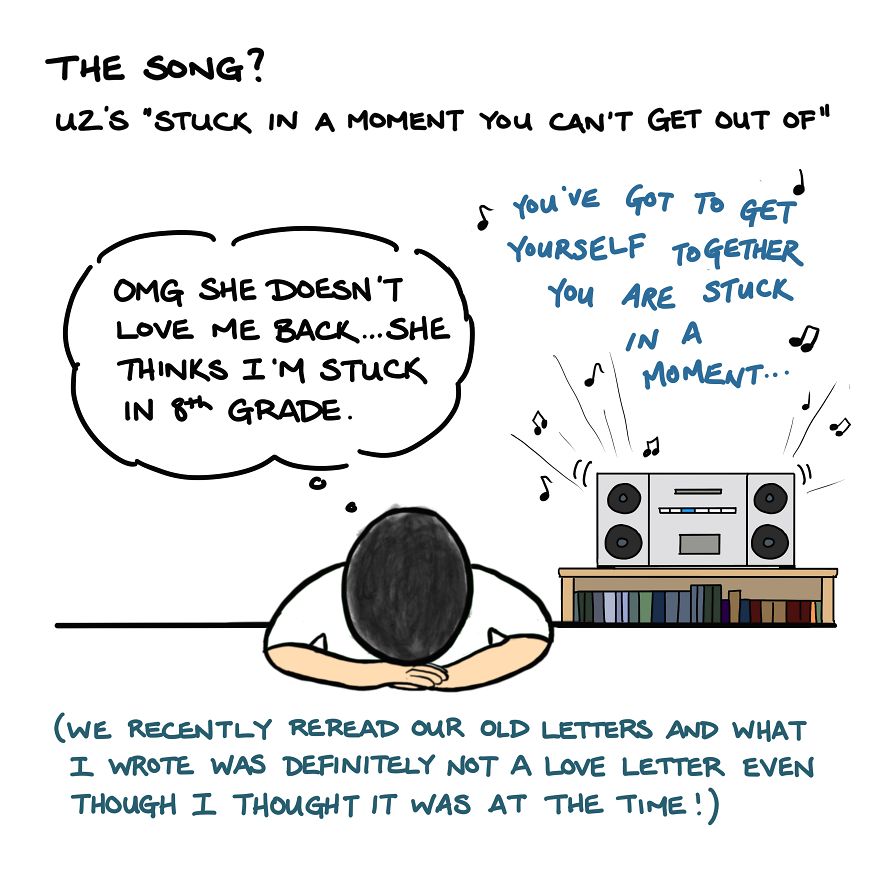 I Illustrated The 15-Year-Long Period Of My Life When I Met, Fell In Love With, And Married The Love Of My Life