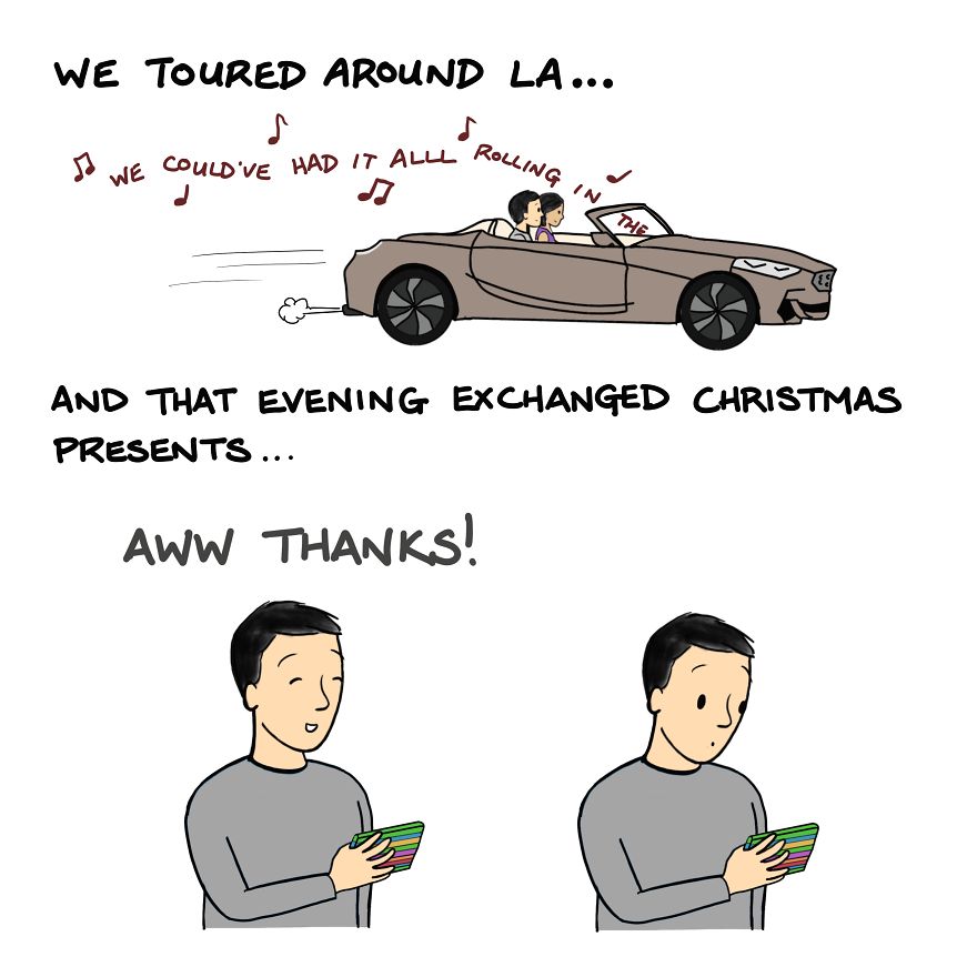 I Illustrated The 15-Year-Long Period Of My Life When I Met, Fell In Love With, And Married The Love Of My Life