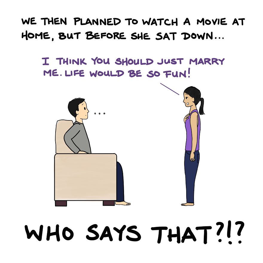 I Illustrated The 15-Year-Long Period Of My Life When I Met, Fell In Love With, And Married The Love Of My Life