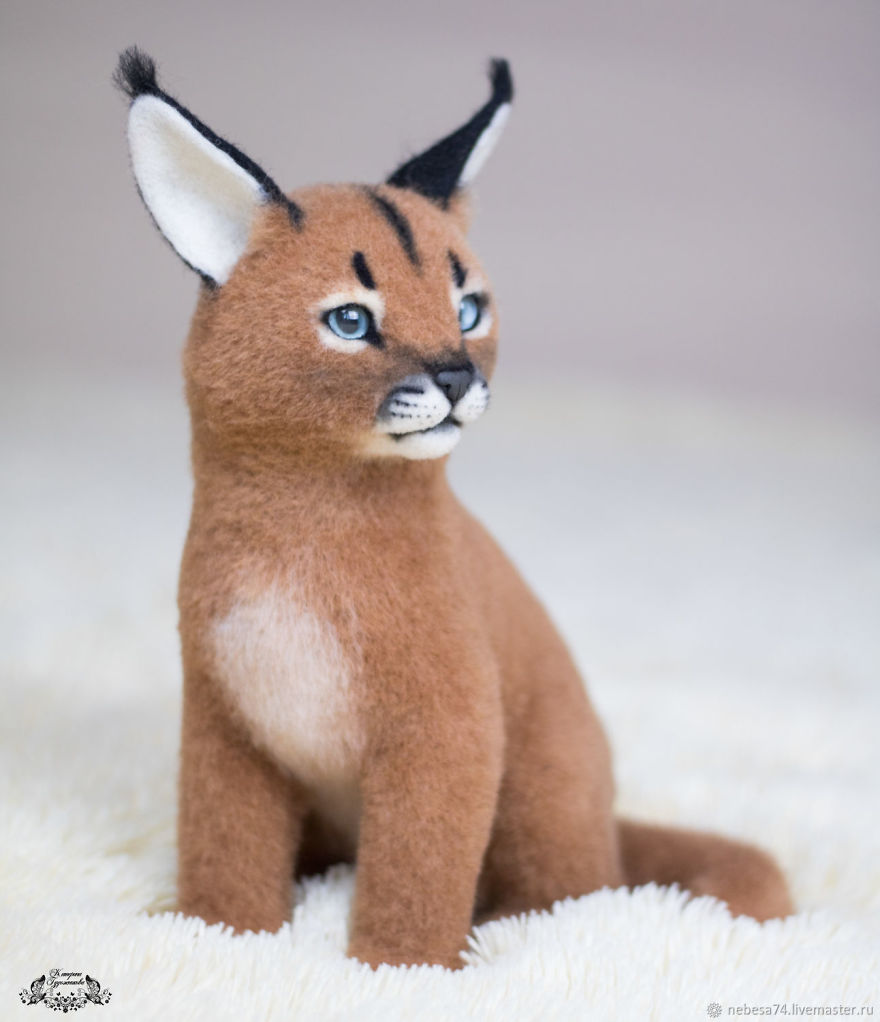 Extremely Cute Toys That Seem To Be Alive: Felted Animals By Katerina Salomatina