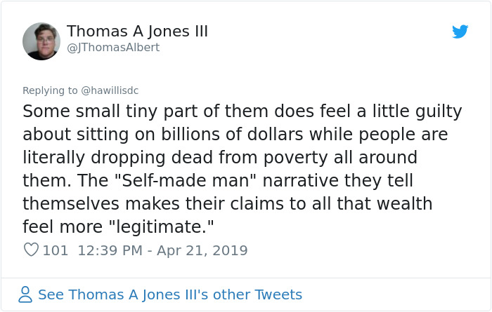 Someone Asks "What's Your Excuse" With 'Billionaire Beginnings' Pic, Gets 15 'Real World' Replies Someone Asks "What's Your Excuse" With 'Billionaire Beginnings' Pic, Gets 15 'Real World' Replies