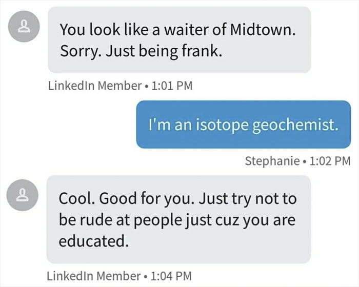 Engineer Calls This Scientist 'Unprofessional' Because Of Her Red Hair And Tattoos, She Bashes Him On Twitter Engineer Calls This Scientist 'Unprofessional' Because Of Her Red Hair And Tattoos, She Bashes Him On Twitter