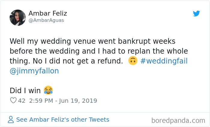 Wedding Fail