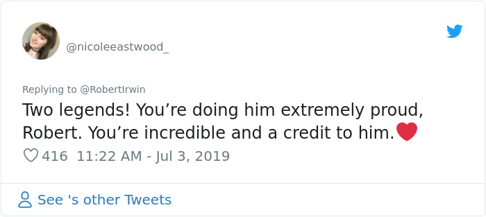 11 Pics Comparing Father And Son Irwins That Prove The Apple Does Not Fall Far From The Tree 11 Pics Comparing Father And Son Irwins That Prove The Apple Does Not Fall Far From The Tree