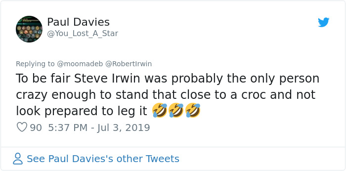 11 Pics Comparing Father And Son Irwins That Prove The Apple Does Not Fall Far From The Tree 11 Pics Comparing Father And Son Irwins That Prove The Apple Does Not Fall Far From The Tree