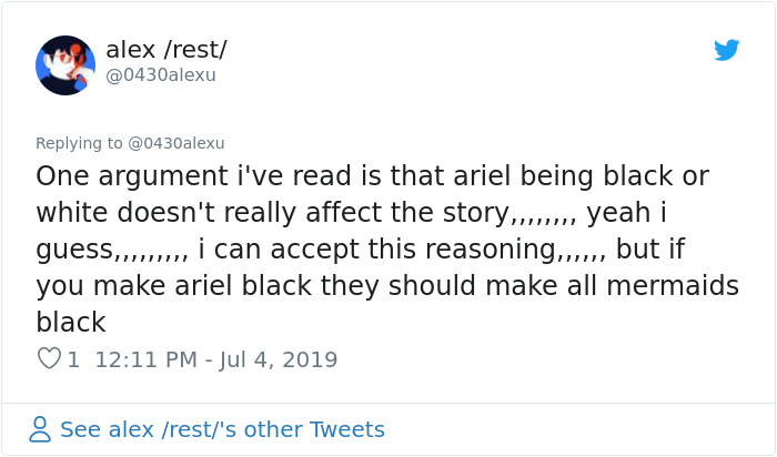 People Use 'Science' To Prove Disney Has To Change The Lead Actor Of The Little Mermaid 'Cause She Can't Be Black People Use 'Science' To Prove Disney Has To Change The Lead Actor Of The Little Mermaid 'Cause She Can't Be Black