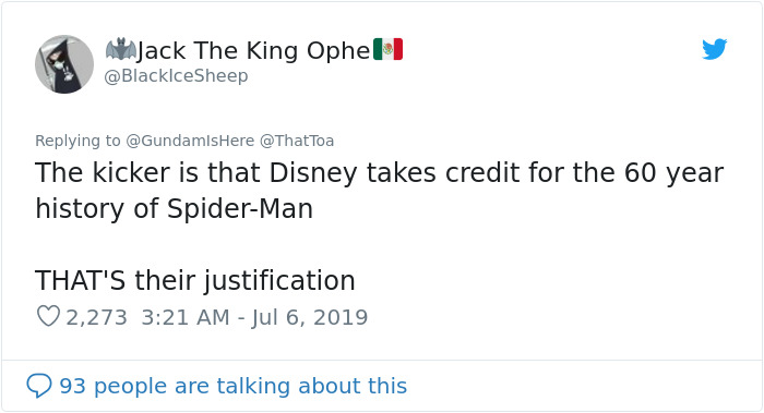 18 Reactions To Disney Refusing To Let Grieving Dad Put Spider-Man On 4-Year-Old Son’s Headstone