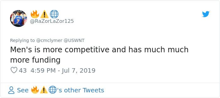 Women Demand Equal Pay For U.S. Female Soccer Team, Men Try To List The Reasons Why They Shouldn’t In Response Women Demand Equal Pay For U.S. Female Soccer Team, Men Try To List The Reasons Why They Shouldn’t In Response