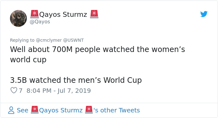 Women Demand Equal Pay For U.S. Female Soccer Team, Men Try To List The Reasons Why They Shouldn’t In Response Women Demand Equal Pay For U.S. Female Soccer Team, Men Try To List The Reasons Why They Shouldn’t In Response