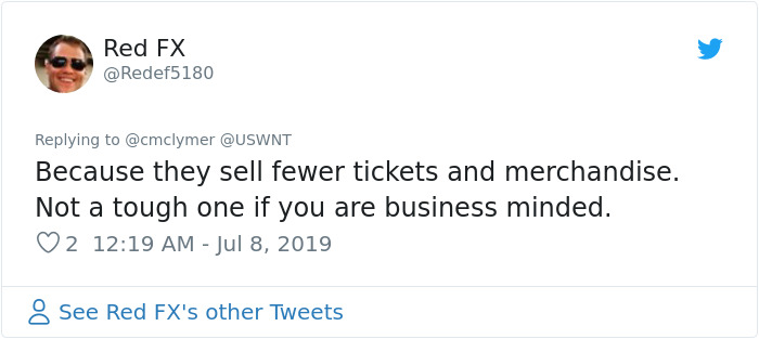 Women Demand Equal Pay For U.S. Female Soccer Team, Men Try To List The Reasons Why They Shouldn’t In Response Women Demand Equal Pay For U.S. Female Soccer Team, Men Try To List The Reasons Why They Shouldn’t In Response