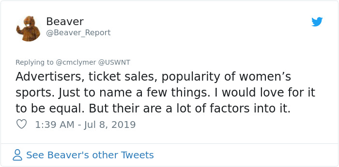 Women Demand Equal Pay For U.S. Female Soccer Team, Men Try To List The Reasons Why They Shouldn’t In Response Women Demand Equal Pay For U.S. Female Soccer Team, Men Try To List The Reasons Why They Shouldn’t In Response