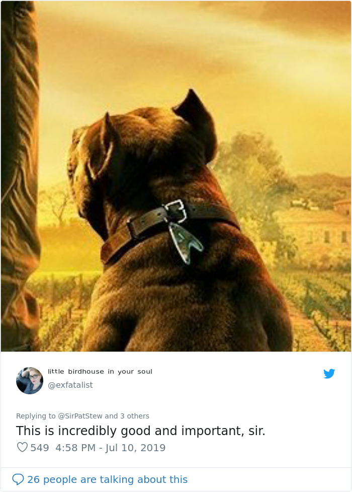 New 'Star Trek: Picard' Poster Features Sir Patrick Stewart And His Companion Dog New 'Star Trek: Picard' Poster Features Sir Patrick Stewart And His Companion Dog