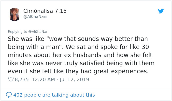 This 78-Year-Old Grandma's Confession To Her Driver Went Viral On Twitter And Got Over 106,000 Likes