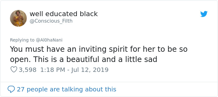 This 78-Year-Old Grandma's Confession To Her Driver Went Viral On Twitter And Got Over 106,000 Likes