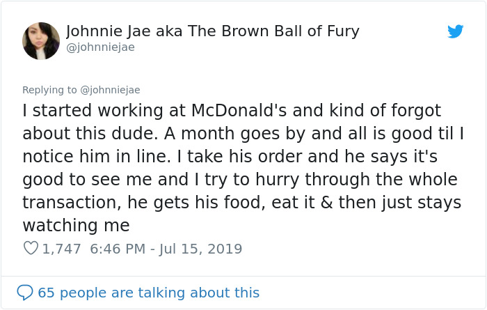 Woman Shares How Relieved She Was When She Learned That Her Obsessive Stalker Died Woman Shares How Relieved She Was When She Learned That Her Obsessive Stalker Died