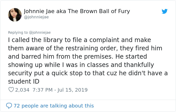Woman Shares How Relieved She Was When She Learned That Her Obsessive Stalker Died Woman Shares How Relieved She Was When She Learned That Her Obsessive Stalker Died