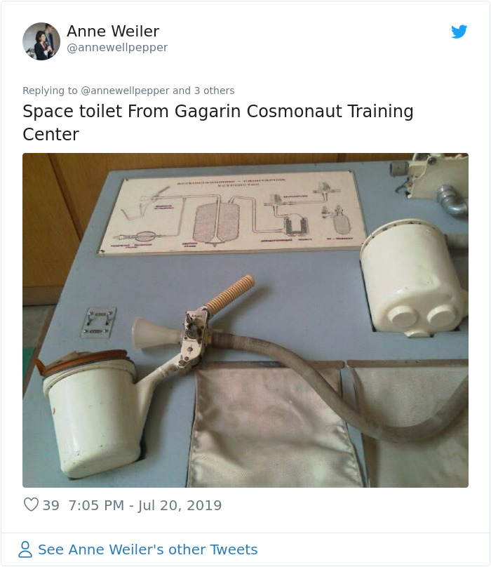 This Thread About Facts About Peeing And Pooping In Space Is Even More Entertaining Than It Sounds This Thread About Facts About Peeing And Pooping In Space Is Even More Entertaining Than It Sounds