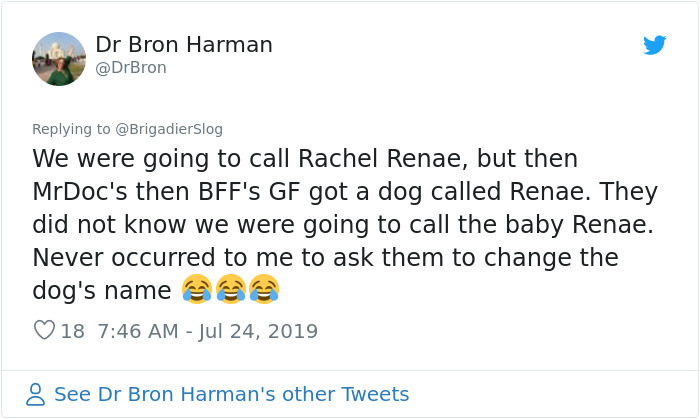 Woman Demands This Dog's Name Be Changed Because That's How She Wants To Call Her Newborn, Goes Ballistic After Owner Refuses Woman Demands This Dog's Name Be Changed Because That's How She Wants To Call Her Newborn, Goes Ballistic After Owner Refuses