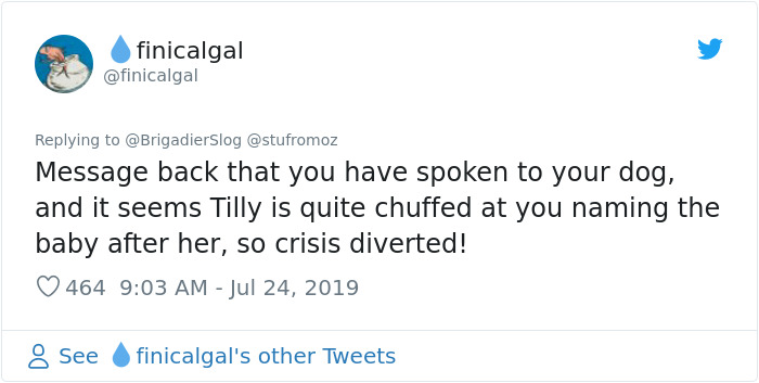 Woman Demands This Dog's Name Be Changed Because That's How She Wants To Call Her Newborn, Goes Ballistic After Owner Refuses Woman Demands This Dog's Name Be Changed Because That's How She Wants To Call Her Newborn, Goes Ballistic After Owner Refuses