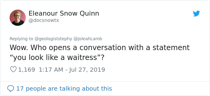 Engineer Calls This Scientist 'Unprofessional' Because Of Her Red Hair And Tattoos, She Bashes Him On Twitter Engineer Calls This Scientist 'Unprofessional' Because Of Her Red Hair And Tattoos, She Bashes Him On Twitter