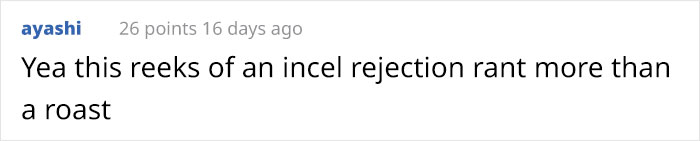 Instagram Model Uploads Her Pic To R/Roastme, Deletes Account After One Comment Goes Too Far