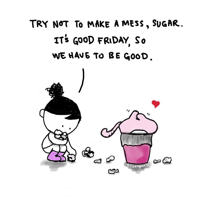 15 Heartwarming Comics Of A Little Girl And Her Cat To Make Your Day