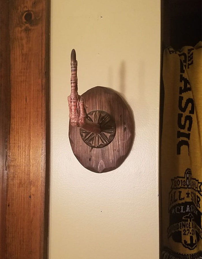 Found This At An Antique Store A Few Years Back. Luckily, My Hubby Ended Up Going Back The Next Day And Surprising Me With It For My Birthday. Flipping The Bird Has Never Been So Ironically Hilarious