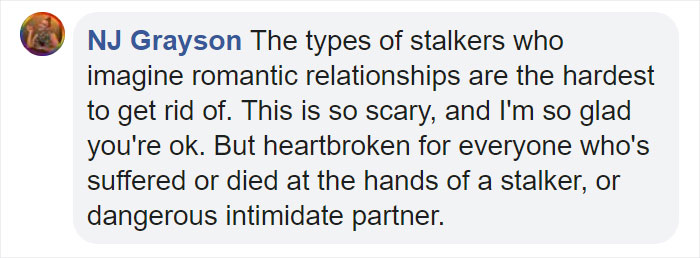 Woman Shares How Relieved She Was When She Learned That Her Obsessive Stalker Died Woman Shares How Relieved She Was When She Learned That Her Obsessive Stalker Died
