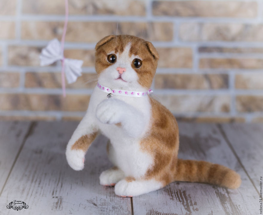 Extremely Cute Toys That Seem To Be Alive: Felted Animals By Katerina Salomatina