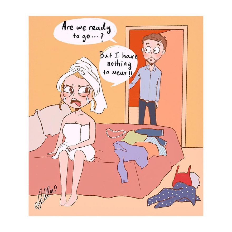 Belgian Artist Shows In Comics How We Should Face Everyday Problems With A Good Mood