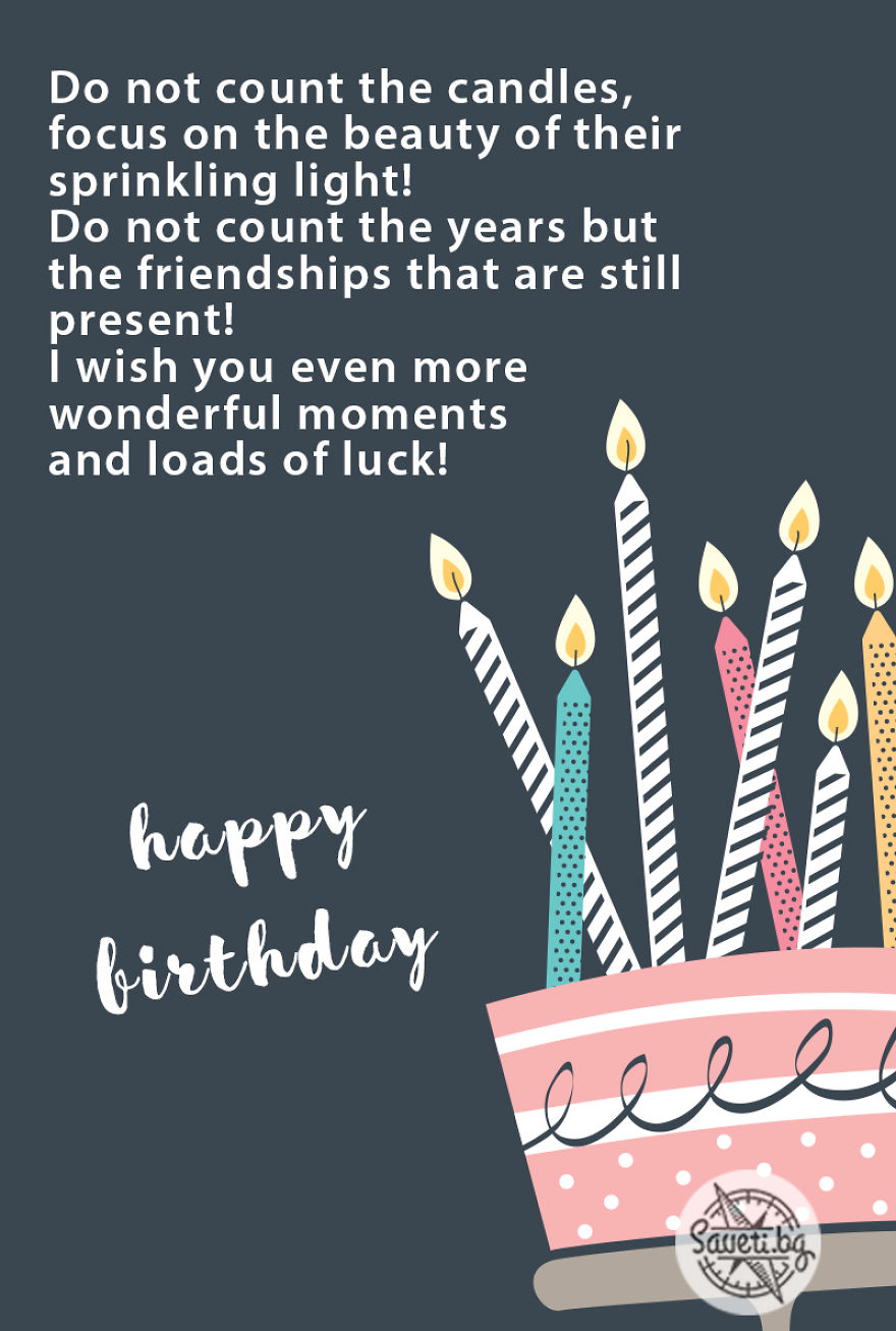 Birthday Card Candles