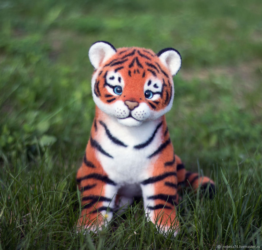 Extremely Cute Toys That Seem To Be Alive: Felted Animals By Katerina Salomatina