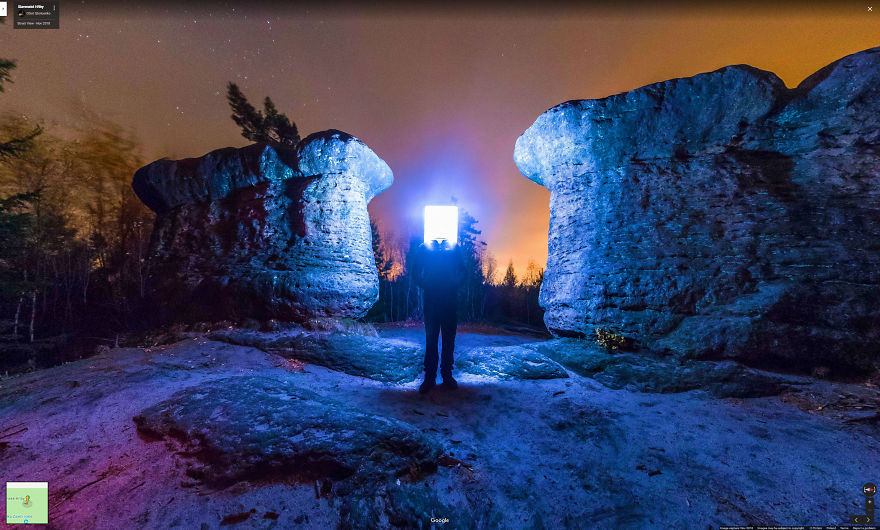 Broumovske Stěny, Kamienne Hriby
