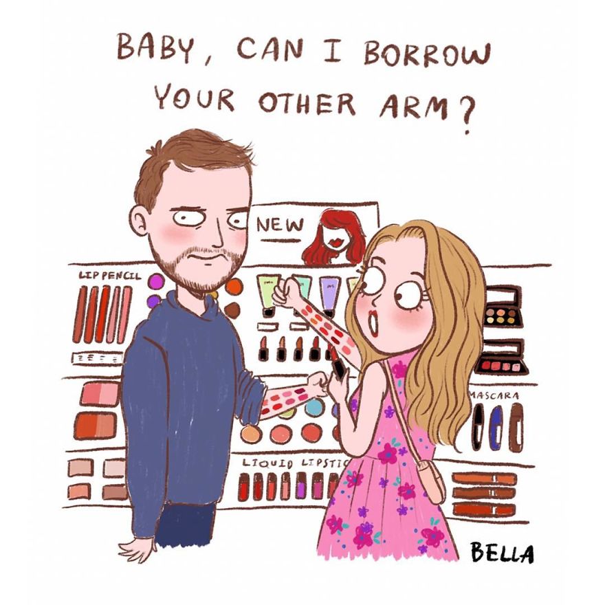 Belgian Artist Shows In Comics How We Should Face Everyday Problems With A Good Mood