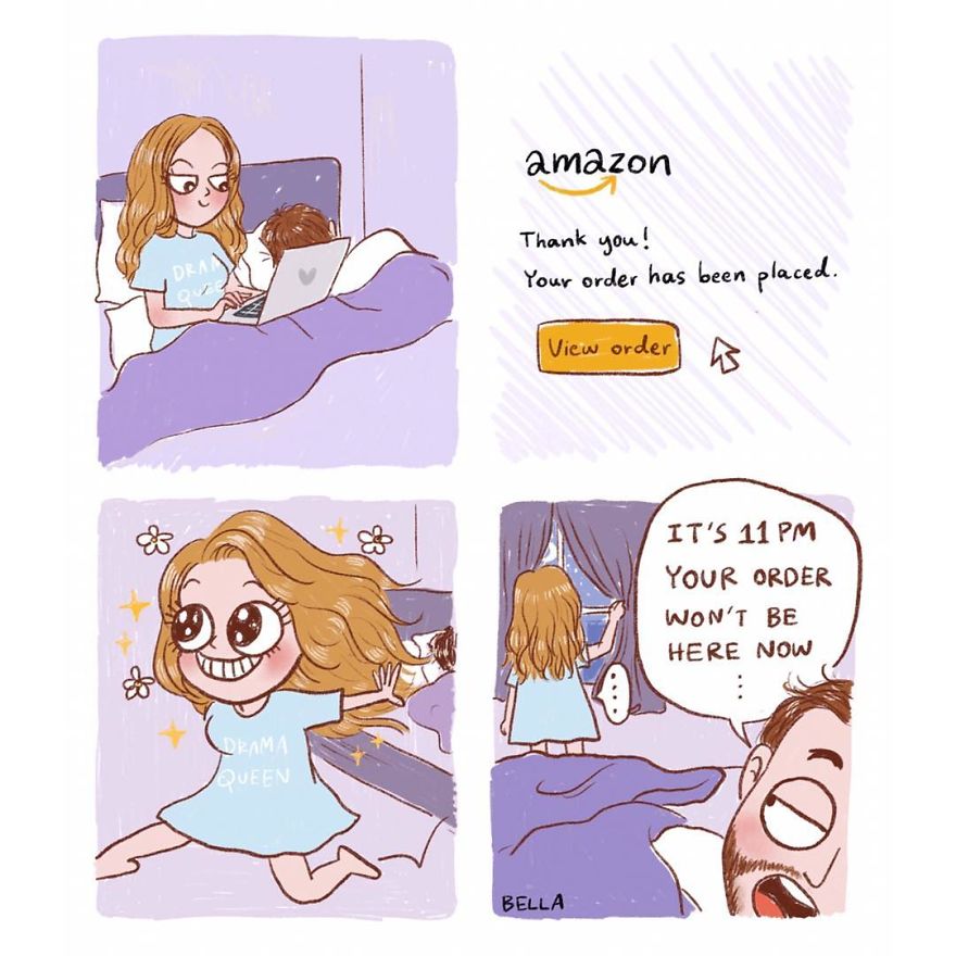 Belgian Artist Shows In Comics How We Should Face Everyday Problems With A Good Mood