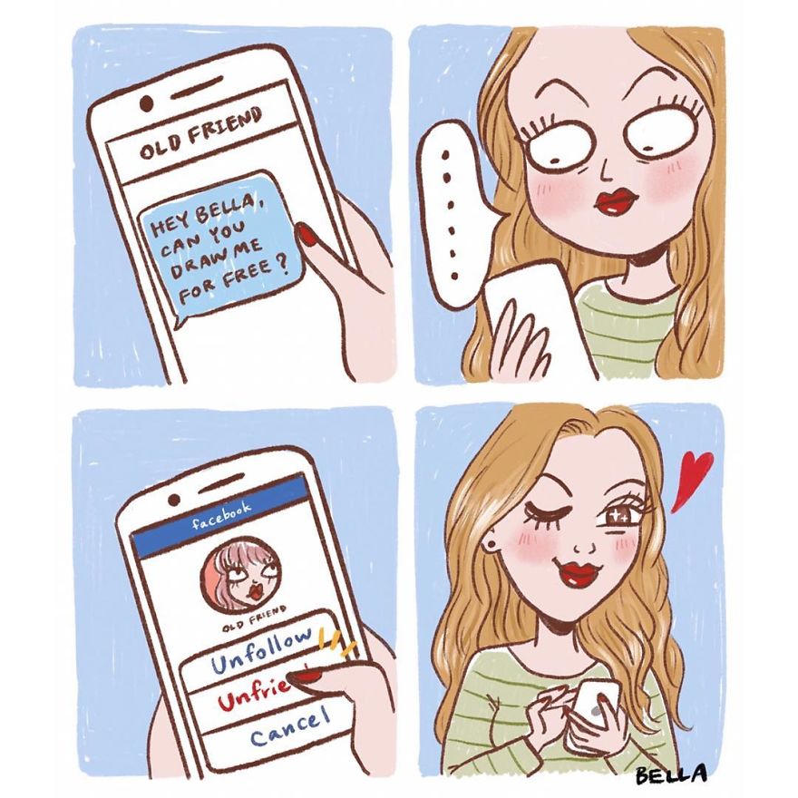 Belgian Artist Shows In Comics How We Should Face Everyday Problems With A Good Mood