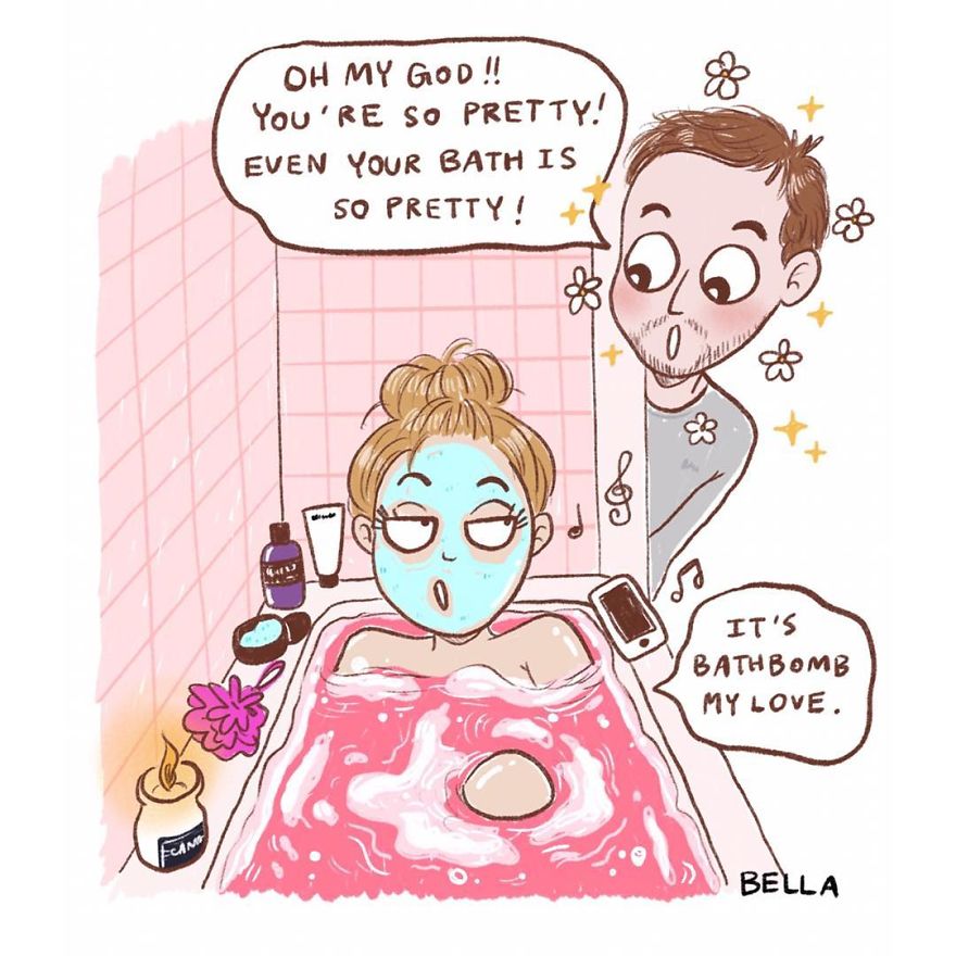 Belgian Artist Shows In Comics How We Should Face Everyday Problems With A Good Mood