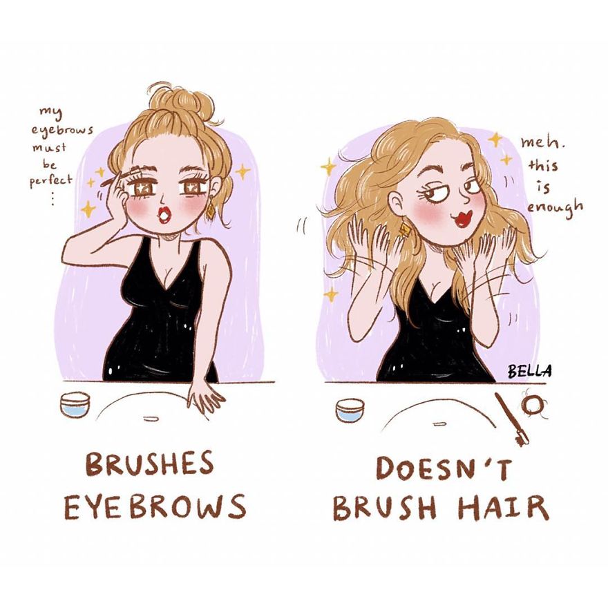 Belgian Artist Shows In Comics How We Should Face Everyday Problems With A Good Mood