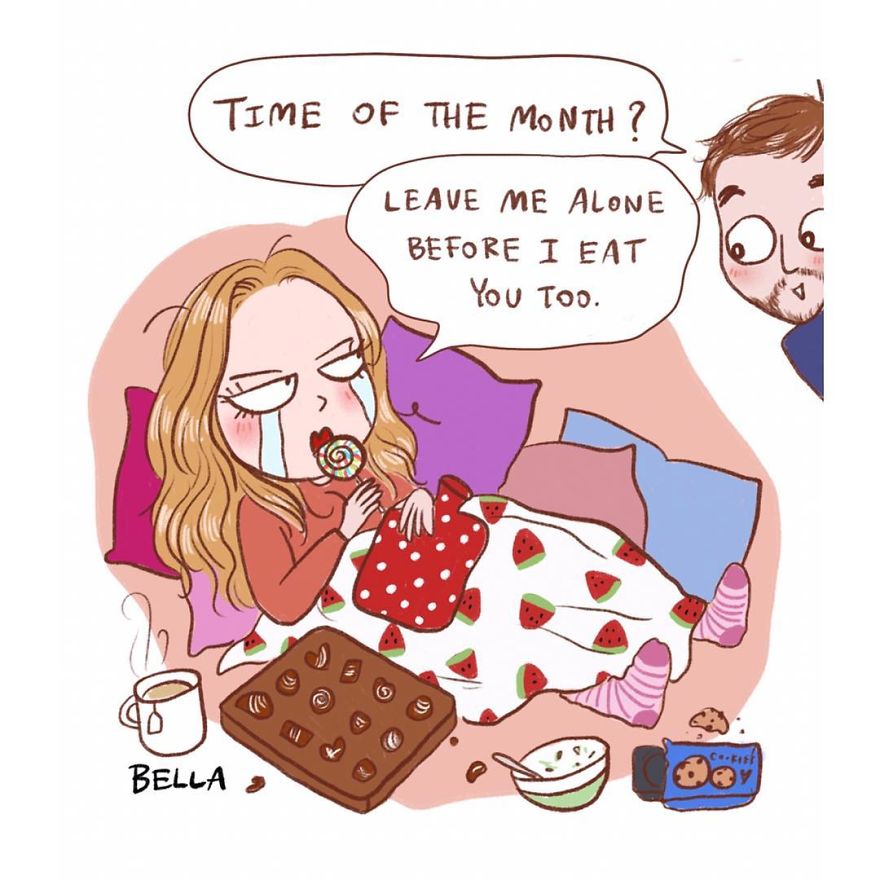 Belgian Artist Shows In Comics How We Should Face Everyday Problems With A Good Mood