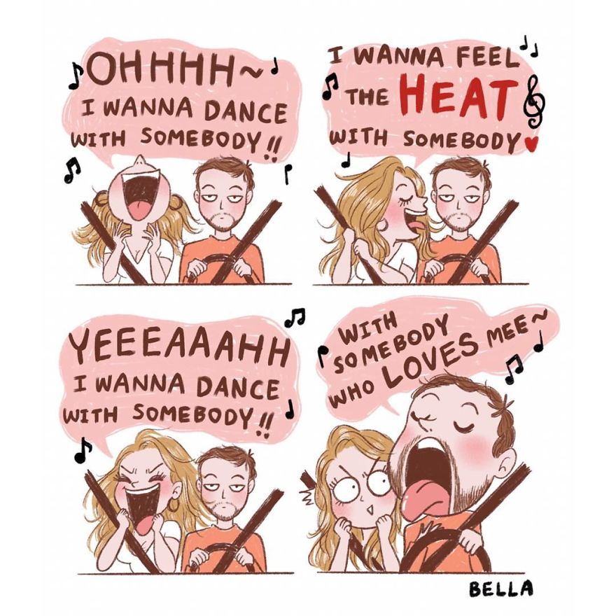 Belgian Artist Shows In Comics How We Should Face Everyday Problems With A Good Mood