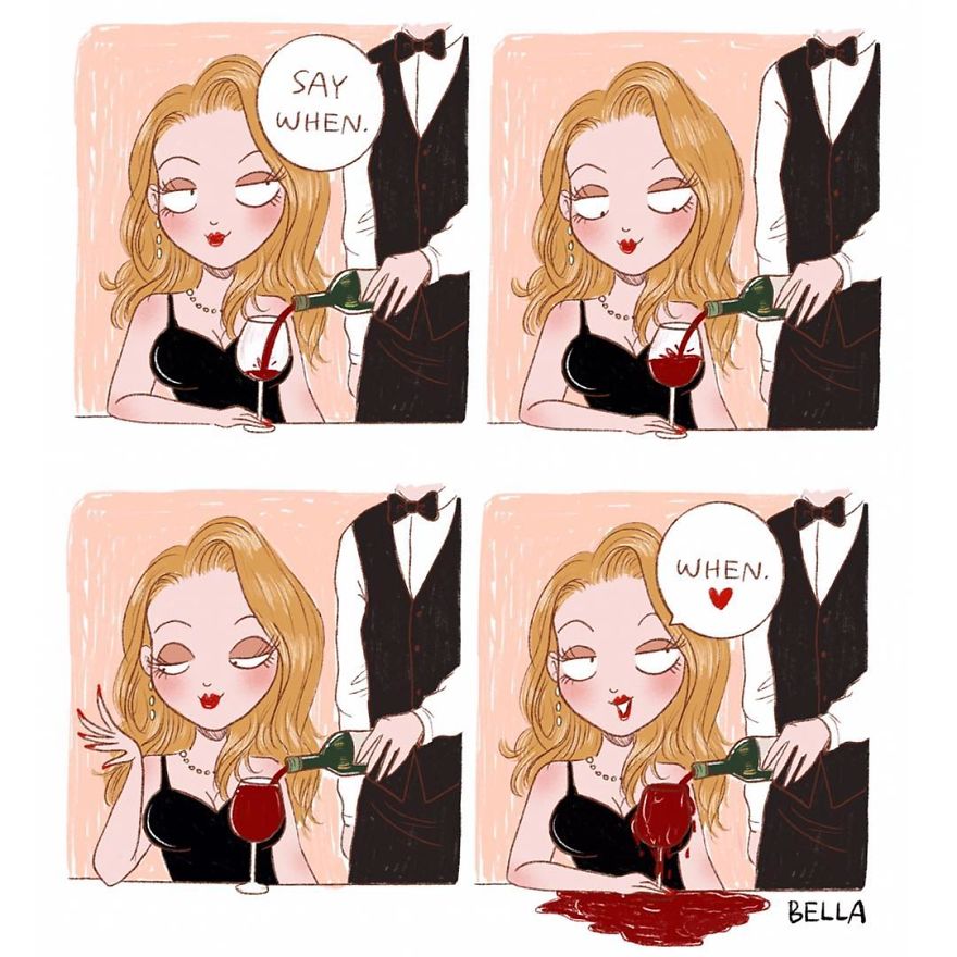 Belgian Artist Shows In Comics How We Should Face Everyday Problems With A Good Mood