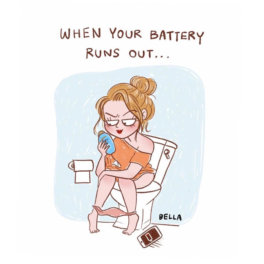 Belgian Artist Shows In Comics How We Should Face Everyday Problems With A Good Mood