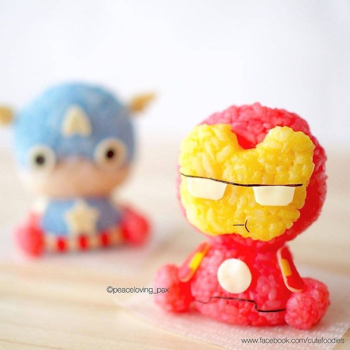 Adorable-Rice-Ball-Heros-Foodart-Peaceloving-Pax