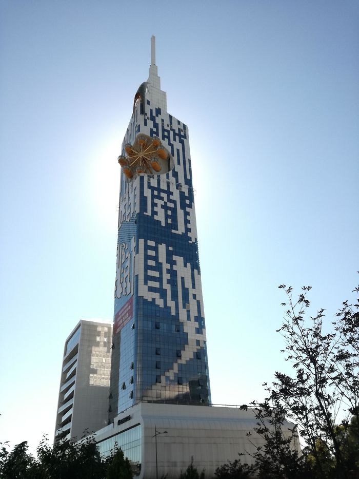 This Hotel In Batumis Has A Tiny Ferris Wheel In It