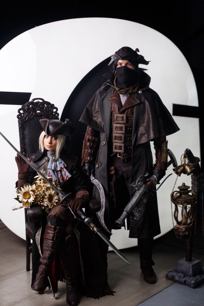 Lady Maria And Hunter (Bloodborne)