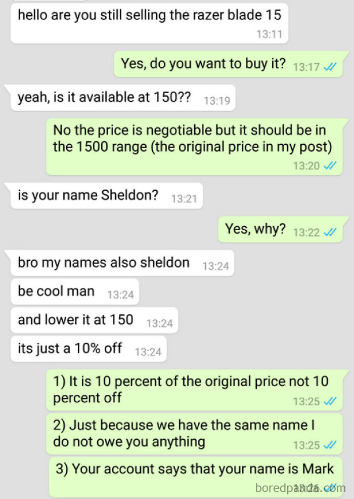 Everyone Named Sheldon Gets A Free Laptop