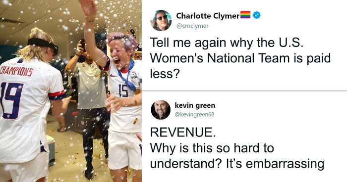 Women Demand Equal Pay For U.S. Female Soccer Team, Men Try To List The Reasons Why They Shouldn’t In Response